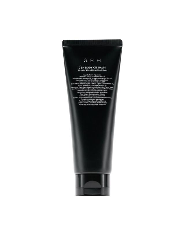 지비에이치 코스메틱 바디 오일 밤 네롤리 머스크 200g 착용컷