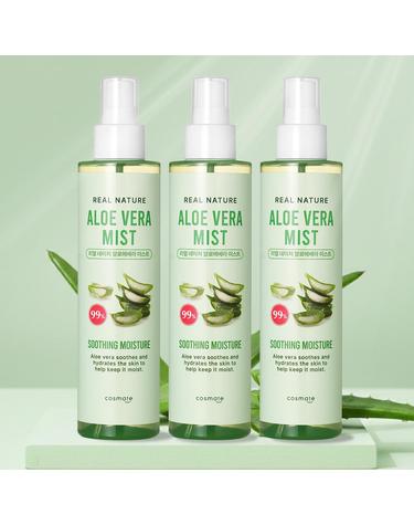 리얼 네이처 알로에베라 미스트 200ml 3개