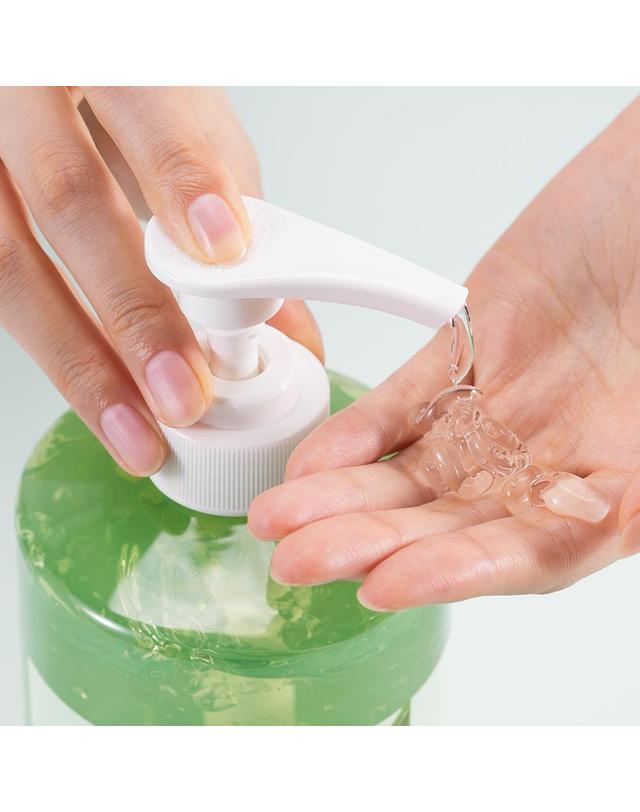 코스메이트 코스메이트 네이처 알로에베라 수딩젤 1000ml 2개 착용컷