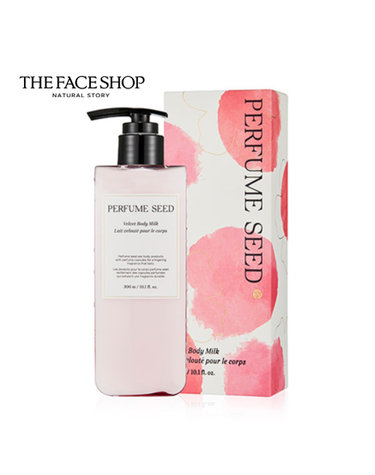 더페이스샵 퍼퓸씨드 벨벳 바디밀크 300ml