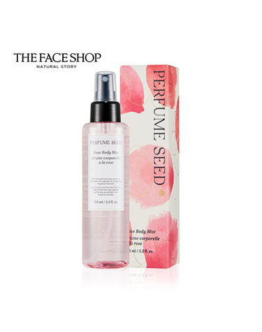 더페이스샵 퍼퓸씨드 로즈 바디미스트 155ml