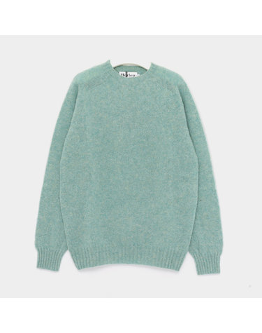할리오브스코틀랜드 26FW 쉐기독 클래식 울 남성 니트 M3834 7 SHAGGY OPAL