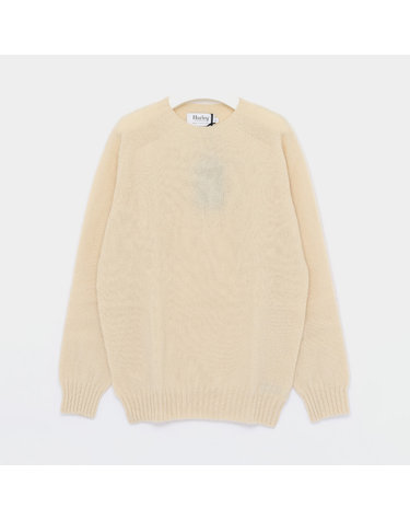 할리오브스코틀랜드 26FW 쉐기독 클래식 울 남성 니트 M3834 7 SHAGGY VANILLA