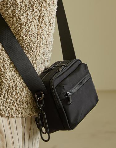 NO.27 RB MINI CROSS BODY BAG - BLACK