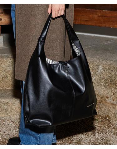 NO.51 BROOKLYN SHOULDER BAG _ BLACK