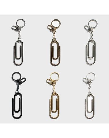 BIG PAPER CLIP KEY-RING S