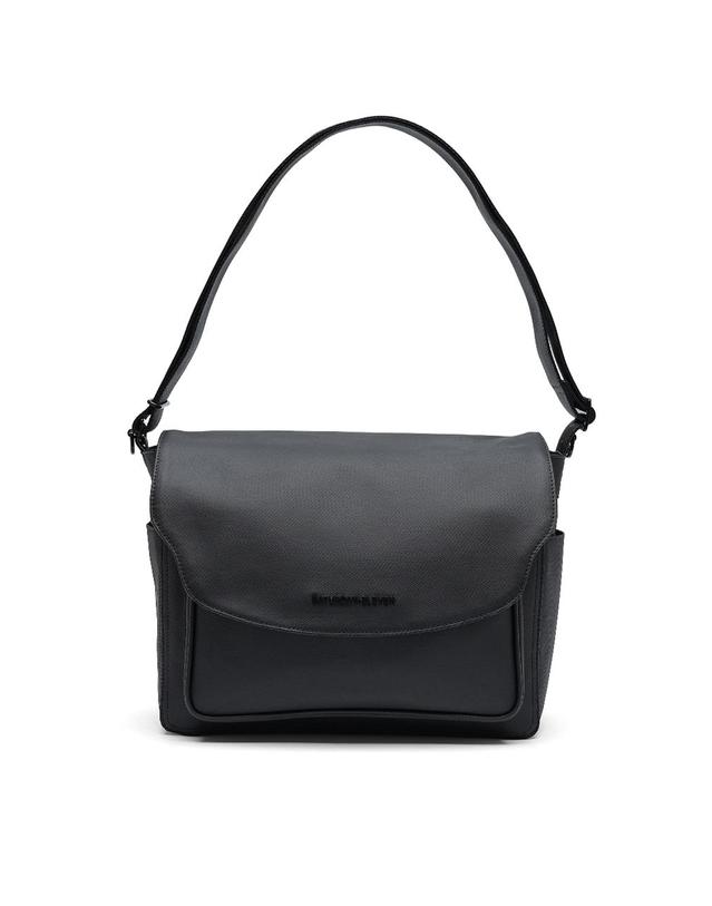 세러데이일레븐 NO.53 RIALTO MESSENGER BAG 블랙 착용컷