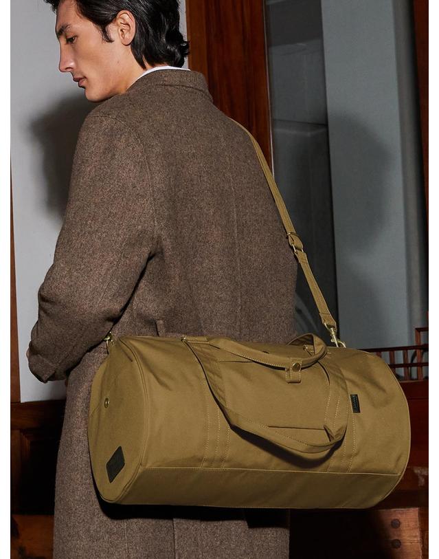세러데이일레븐 NO.12 W BOSTON BAG - BROWN 착용컷