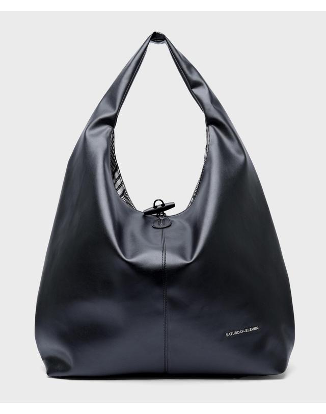 세러데이일레븐 NO.51 BROOKLYN SHOULDER BAG _ BLACK 블랙 착용컷