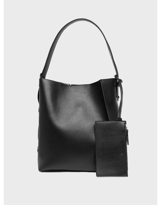 세러데이일레븐 NO.58 PULTENEY SHOULDER BAG_BLACK 블랙 착용컷