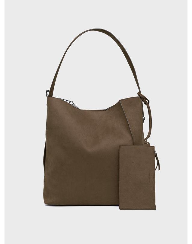 세러데이일레븐 NO.58 PULTENEY SHOULDER BAG_ESPRESSO 브라운 착용컷