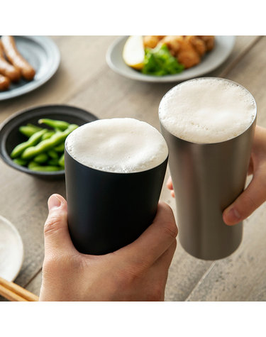 피코크 이중 스텐컵 맥주잔 물컵 캠핑컵 비어 콜드컵 ATD-42 420ml