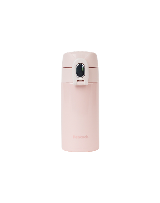 피코크 피코크 보온병 보냉병 미니 초경량 슬림 원터치 텀블러 AKN-20 200ml 착용컷
