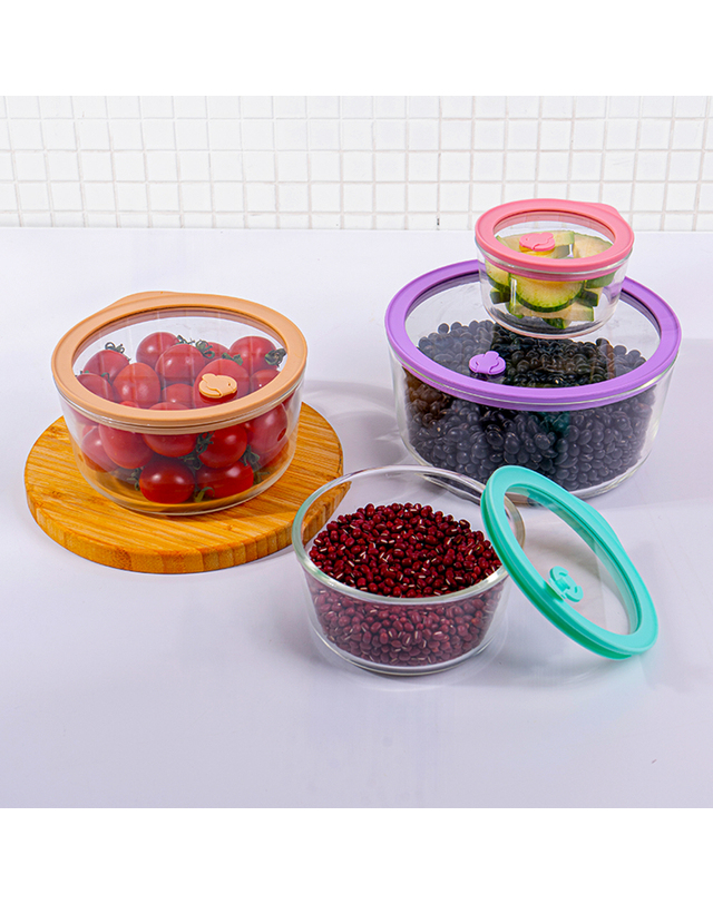 레벤쿠첸 브리드 전자레인지 내열유리 밀폐용기 250ml 반찬통 보관용기 오븐용기 냉동 냉장 착용컷