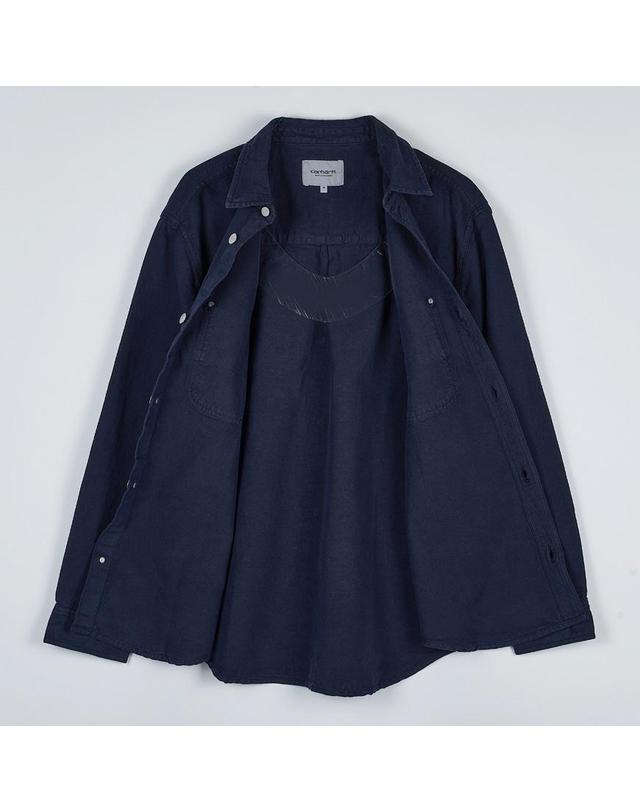 칼하트 윕 [칼하트WIP] FW25 남성 월터 셔츠 I033578 1CGD 착용컷