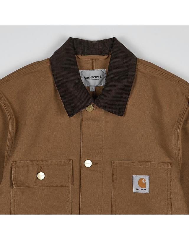 칼하트 윕 [칼하트WIP] FW25 남성 미시간 초어 코트 자켓 I031519 00S02 착용컷