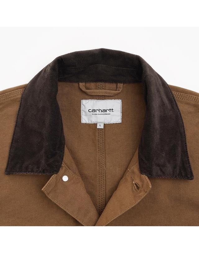 칼하트 윕 [칼하트WIP] FW26 남성 미시간 초어 코트 자켓 I031519 00S02 착용컷