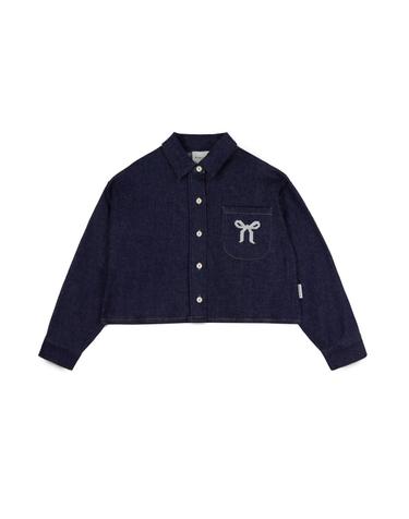 MIPOUNET 미포넷 25FW 키즈 데님 셔츠 MARIANE DENIM SHIRT MPI25.296.DEN03.04