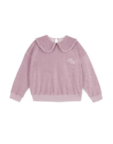 MIPOUNET 미포넷 25FW 키즈 벨벳 맨투맨 AURORA VELVET SWEATSHIRT MPI25.1222.VEL002.38
