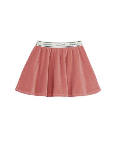 MIPOUNET 미포넷 25FW 키즈 벨벳스커트 AURORA VELVET MINI-SKIRT MPI25.450.VEL002.50
