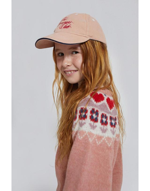 미포넷 MIPOUNET 미포넷 25FW 키즈 니트 GRETA NORDIC SWEATER MPI25.833.KNI003.02 착용컷