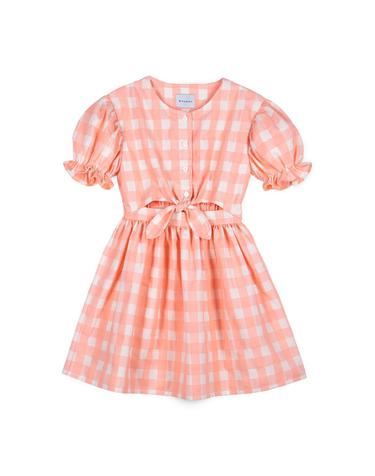 [MIPOUNET] 미포넷 키즈 원피스 MARGOT VICHY CUT OUT DRESS MPV24.166.VIC002.37