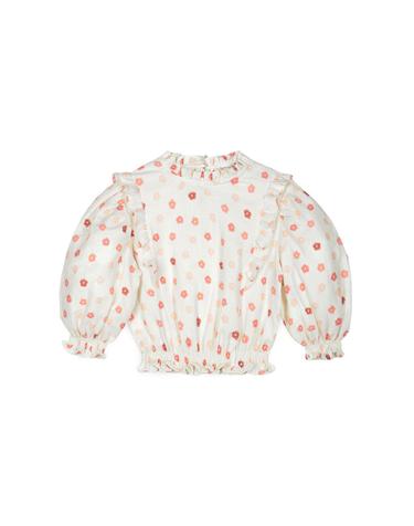 [MIPOUNET] 미포넷 키즈 블라우스 MIA MUSLIN FLOWER BLOUSE MPV24.243.MUS003.37