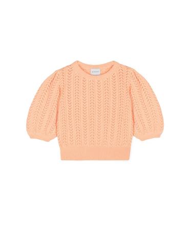 [MIPOUNET] 미포넷 키즈 니트탑 NORA COTTON OPENWORK SWEATER MPV24.818.KNI002.10