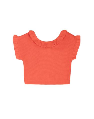 [MIPOUNET] 미포넷 키즈 니트탑 SYLVIE RUFFLE TOP MPV24.2305.KNI002.37