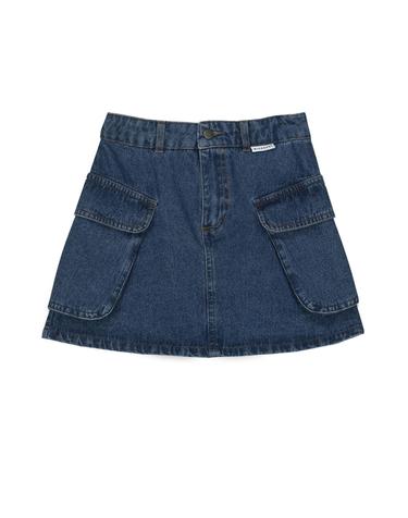 [MIPOUNET] 미포넷 키즈 데님 스커트 ONA CARGO MINI SKIRT 43504