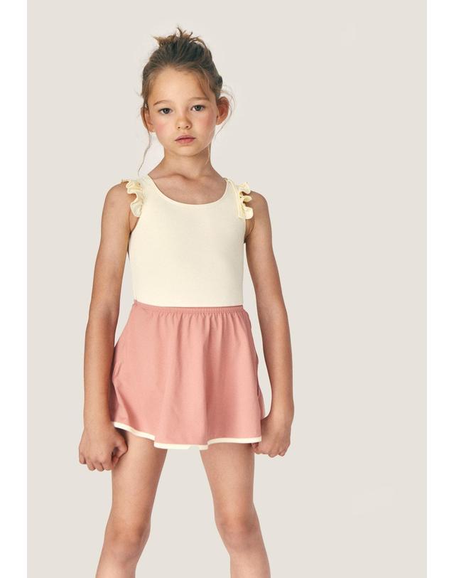 미포넷 MIPOUNET 미포넷 26SS 키즈 스윔스커트 SWIM SKIRT MV26.1930.SWI001.50 착용컷