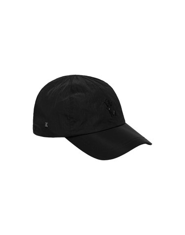 26SS 로고 나일론 볼캡 블랙 W261CA56 957B