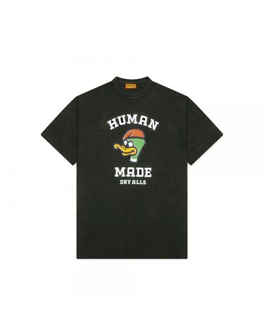 26SS 덕 프린팅 반팔 티셔츠 블랙 HM30TE006 BLACK