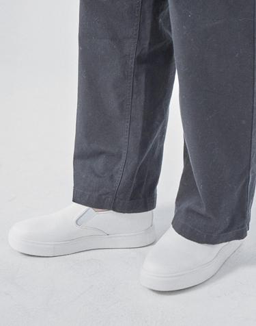 HT3503 6cm 키높이 슬립온 디펜드 화이트