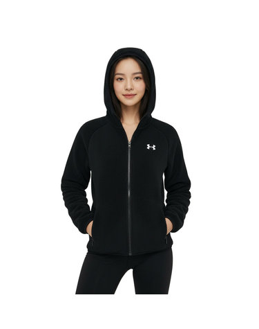 언더아머 공용 APAC 본디드 플리스 후드 자켓_1376614-001