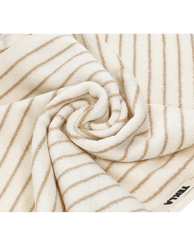 테클라 26SS 테클라 50X90 핸드타월 테리 타월 TT-SS 50X90 SIENNASTRIPES 착용컷