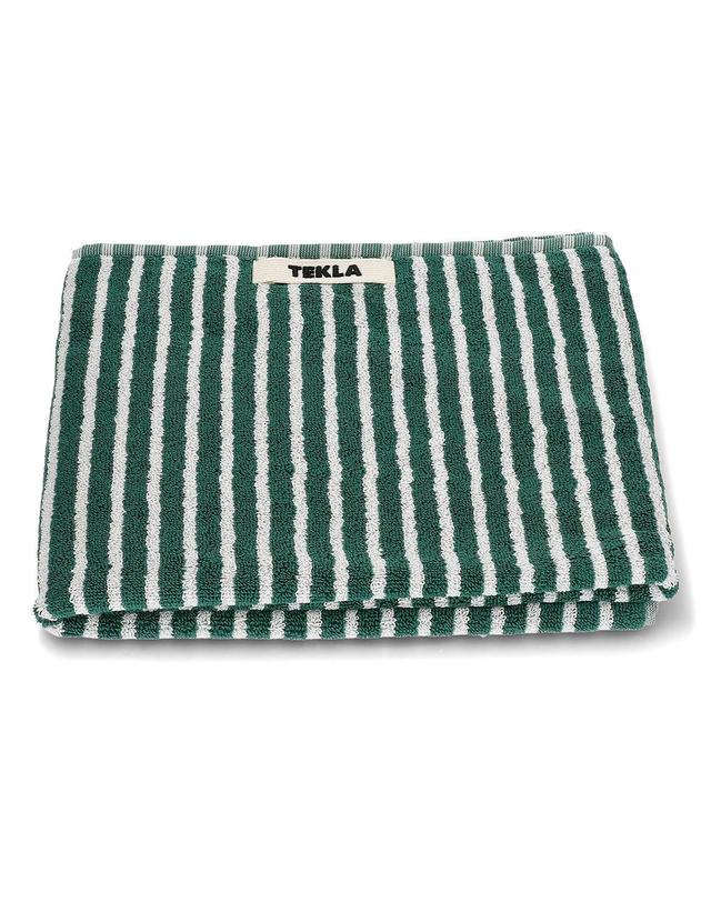 테클라 26SS 테클라 50X90 핸드타월 테리 타월 TT-TGS 50X90 TEALGREENSTRIPES 착용컷