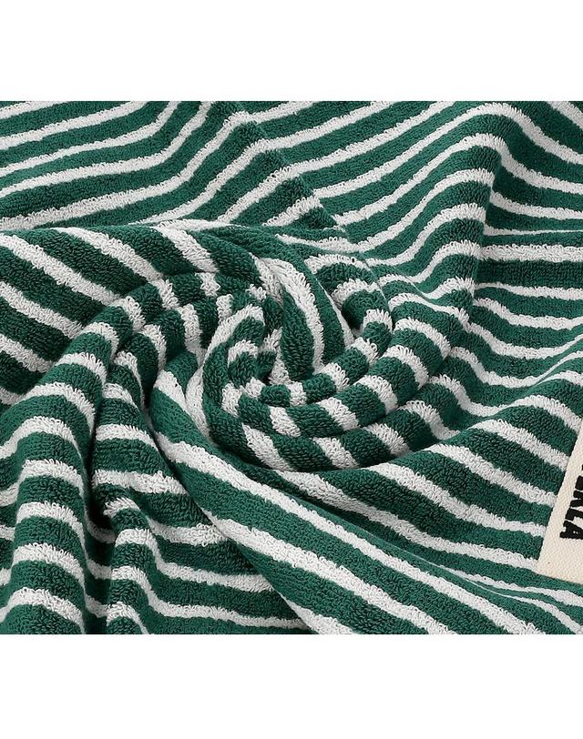 테클라 26SS 테클라 50X90 핸드타월 테리 타월 TT-TGS 50X90 TEALGREENSTRIPES 착용컷