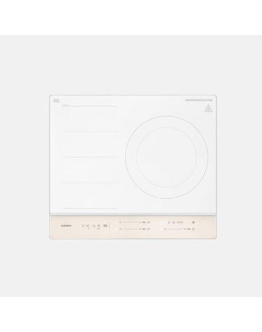 쿠쿠 미식 컬렉션 셰프스틱 프리존 3구 화이트 인덕션레인지(테라조아이보리) CIR-GP301FTI