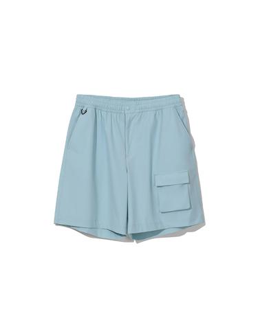 [빈트릴] [BEENTRILL X ELECTRIC] UV 테크 와이드핏 쇼츠(스카이 블루)_BA242SP010SB