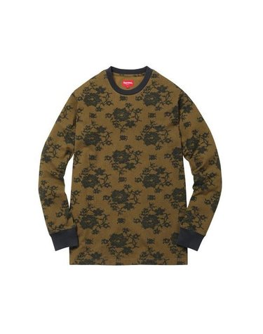 슈프림 긴팔 티셔츠 Lace LS Top