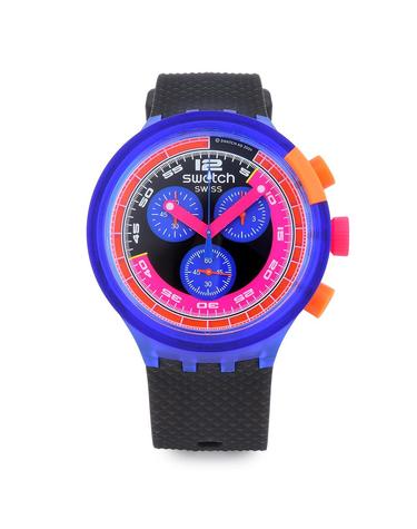 스와치 SWATCHSB06N102 남성 우레탄시계