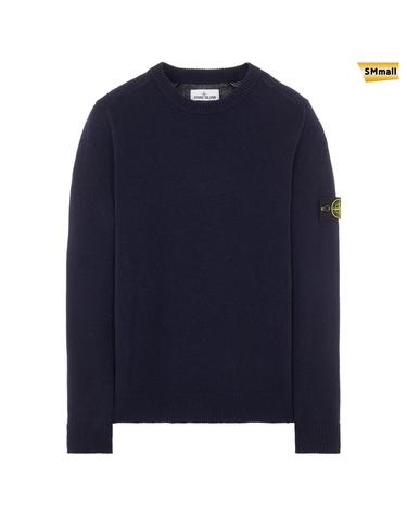 SMmall 스톤아일랜드 램스 울니트 NAVY BLUE 7515535A3 V0020