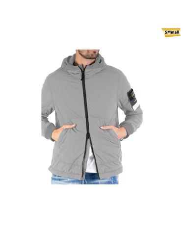 SMmall 스톤아일랜드 남성 와펜 패치 컴포트 테크 집업 자켓 751541928 V0061