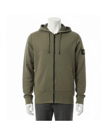 스톤아일랜드 26 6100061 Organic Cotton Fleece Regular Fit Hooded Zipup Sweatshirt L1S15 S0051 V005G 오가