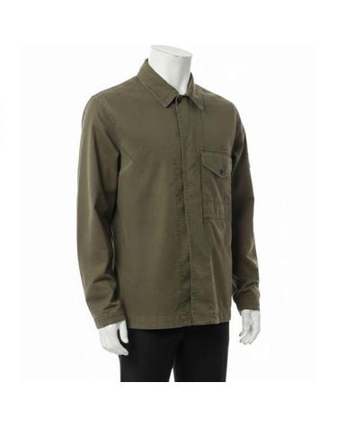 스톤아일랜드 26 1200001 Organic Cotton Stretch Broken Twill OLD Effect Overshirt L1S15 S0004 V015G 오가