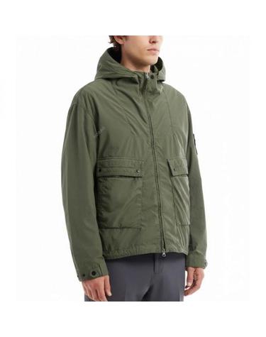 스톤아일랜드 26 4100052 Light Compact Touch PolyTC Hooded Jacket With AntiDrop L1S15 S0042 V005G 라이트