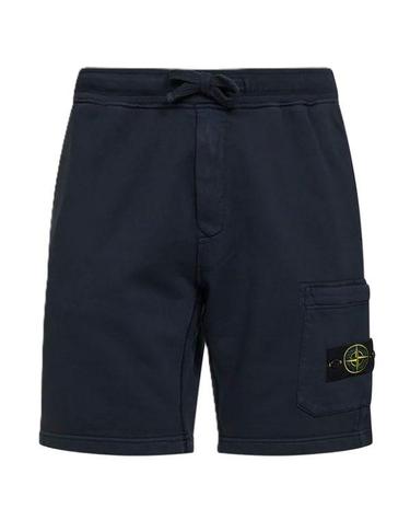 STONE ISLAND 스톤아일랜드 26 6200011 Organic Cotton Fleece RegularFit Sweatshorts L1S15 S0051 V0020 오가