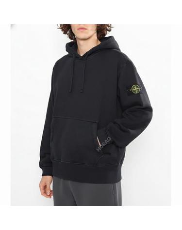 스톤아일랜드 66455 Heavy Textured Fleece Hooded SweatshirtOversized Fit 791566455 V0129 헤비 텍스쳐드 플리스 후드
