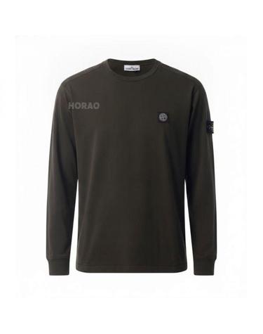 스톤아일랜드 26FW 2100031 602 Cotton Jersey Longsleeve Tshirt L2S15 S0013 V0078 602 코튼 저지 롱 슬리브 티셔츠